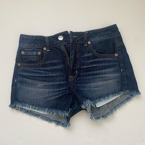 American Eagle Hi- Rise Jean Shorts